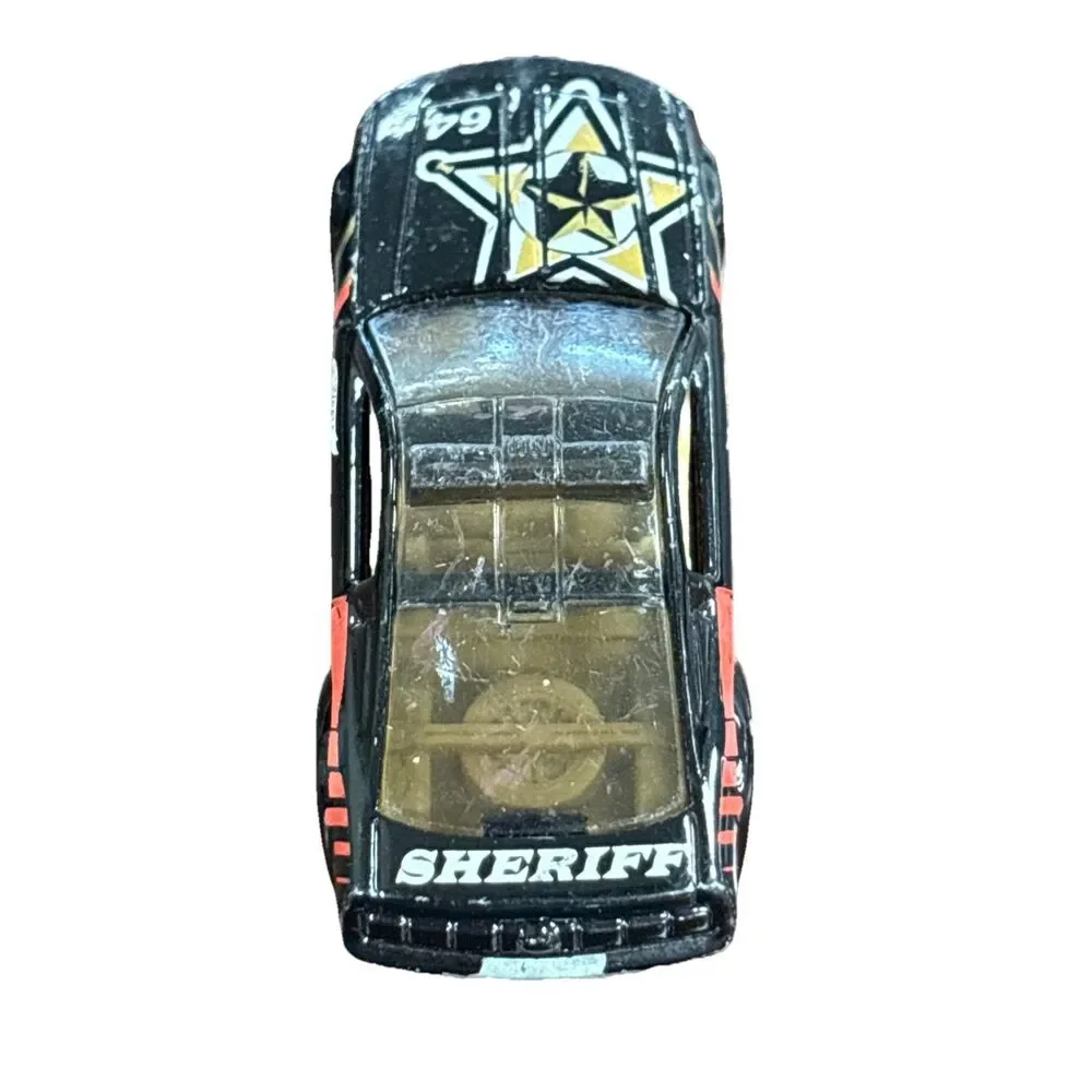 Hot Wheels Ford Mustang GT Concept (SHERIFF)  2003 HW CITY BLACK Loose Car